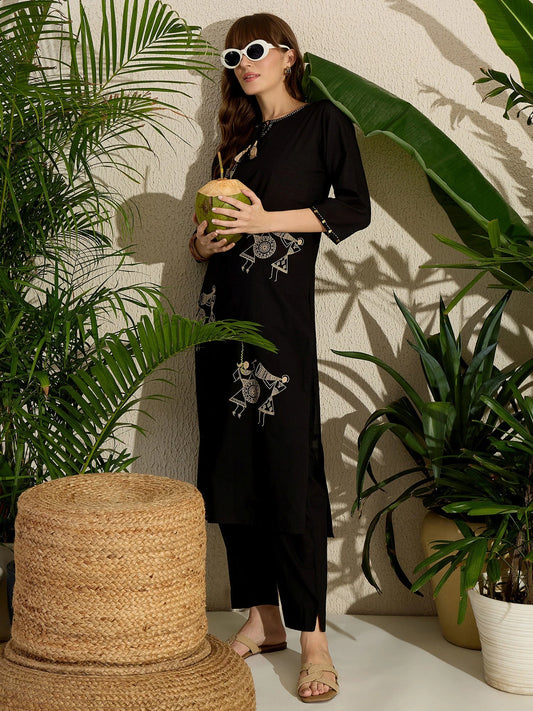 Kurta & Gota Patti Pant with Gota Patti