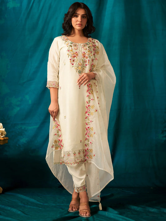 Kurta Trouser With Dupatta set